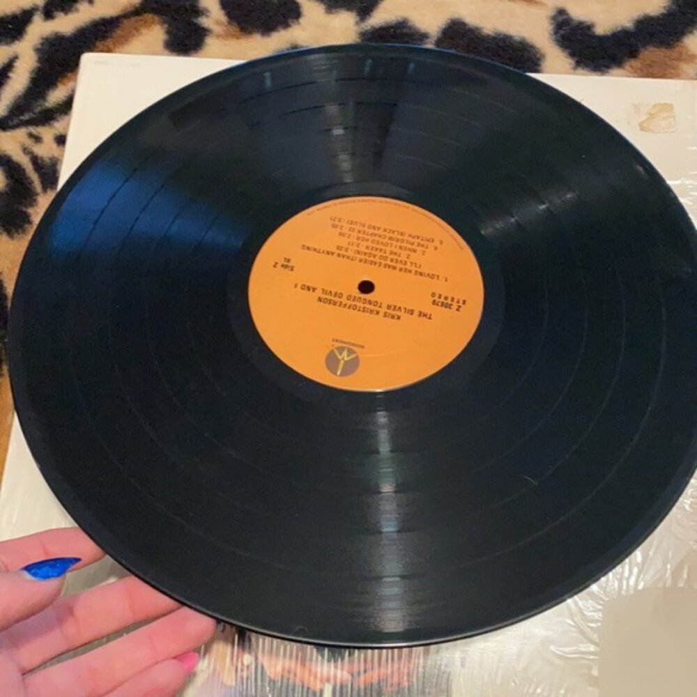 Vintage Kris Kristofferson Vinyl Record - Picture 4 of 5